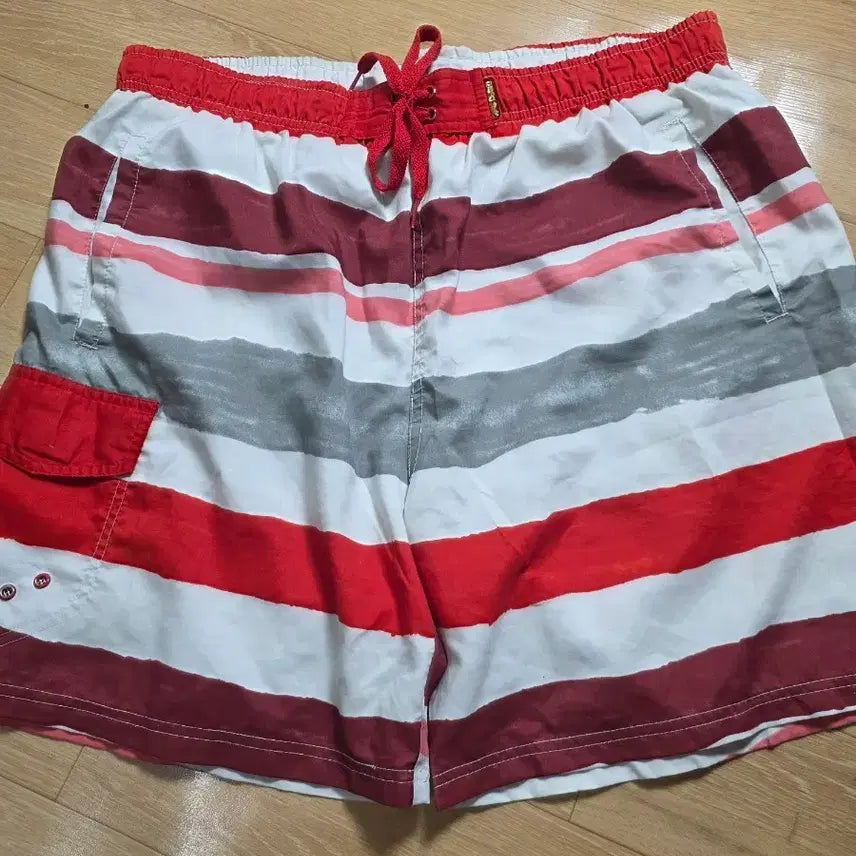 [BUNJANG] Arena XL Swim Shorts Stripe Pattern / 아레나 .XL.100수영복 반바지 스트라이프 패턴