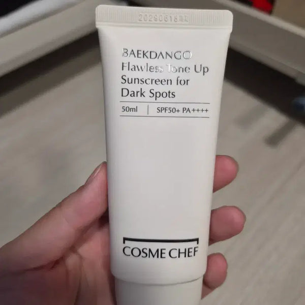 [BUNJANG] CosmeChef Baekgodang Tone-Up Sun Cream SPF50+ PA++++ / 코스메쉐프 백고당 선크림