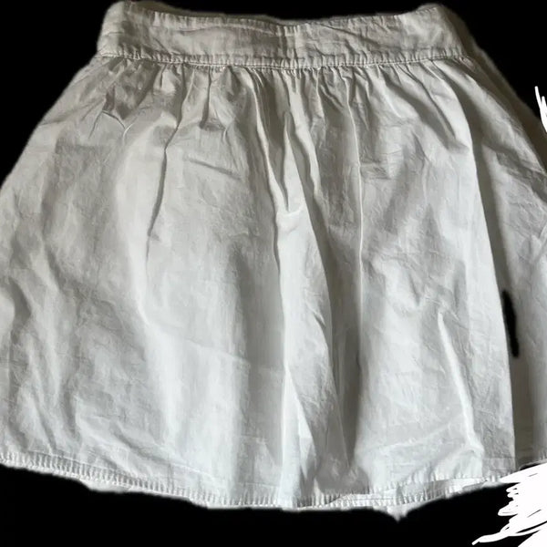 [BUNJANG] White Flare Skirt / 화이트 플레어 스커트