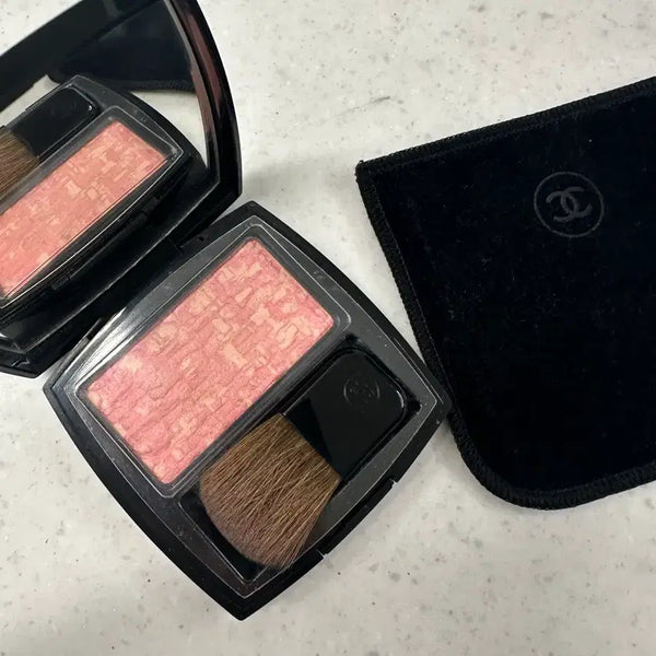 [BUNJANG] Chanel Tweed Blusher Tweed Pink / 샤넬 트위드 블러셔 트위드 핑크
