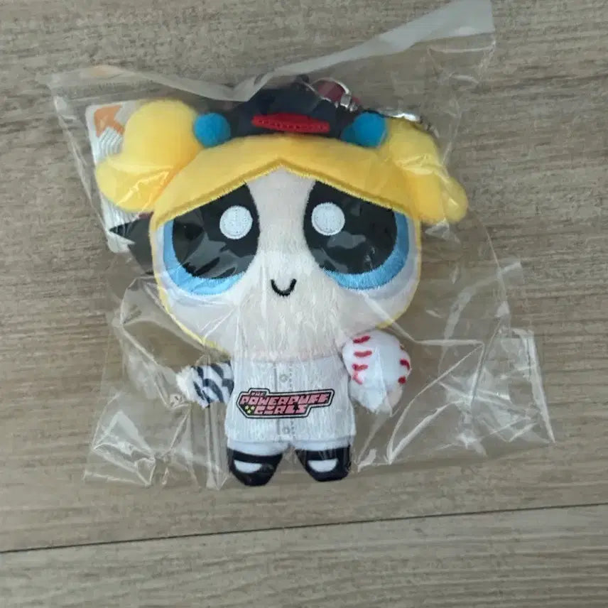 [BUNJANG] Lotte Giants Powerpuff Girls Bubbles Keyring / 롯데자이언츠 파워퍼프걸 버블 키링 양도