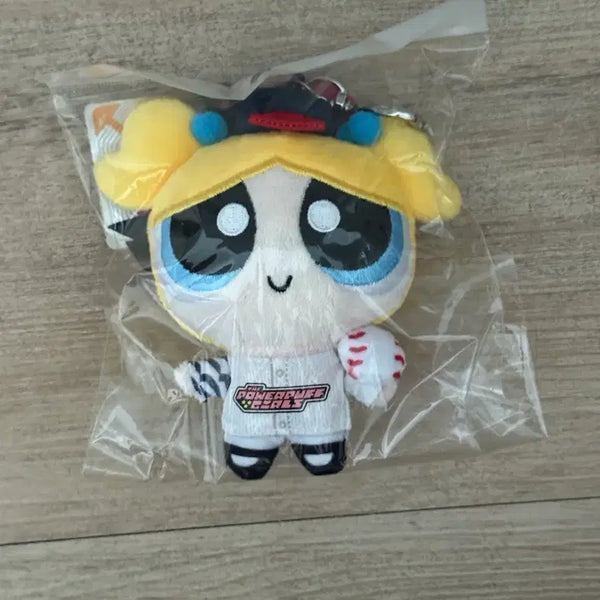 [BUNJANG] Lotte Giants Powerpuff Girls Bubbles Keyring / 롯데자이언츠 파워퍼프걸 버블 키링 양도