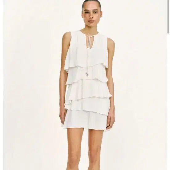 [BUNJANG] Zara Frill Mini Dress / 자라원피스