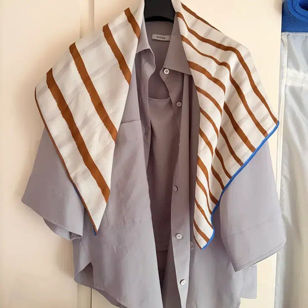 [BUNJANG] Rouge & Lounge Silk Wool Scarf / 새상품/루즈앤라운지 실크+울 스카프