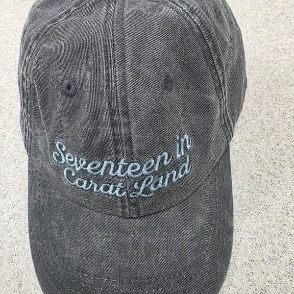 [BUNJANG] SEVENTEEN Carat Land Ball Cap Hat / 세븐틴 캐럿랜드 볼캡 모자