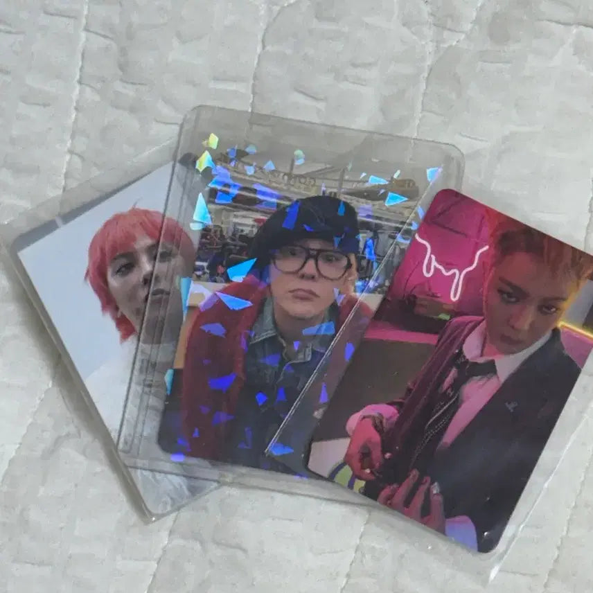 [BUNJANG] BIGBANG G-Dragon Weverse Men's Photocard Bundle Set / 빅뱅 지드래곤 위버맨쉬 포토카드 포카 3장 일괄