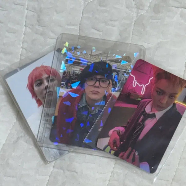 [BUNJANG] BIGBANG G-Dragon Weverse Men's Photocard Bundle Set / 빅뱅 지드래곤 위버맨쉬 포토카드 포카 3장 일괄