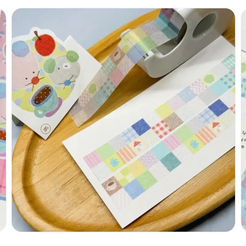 [BUNJANG] Eobuba Studio Washi Tape Set / 어부바스튜디오 마테