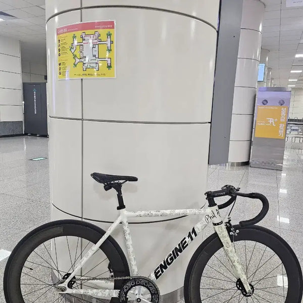 [BUNJANG] Engine 11 Hunter Bros Fixed Gear Bicycle (Size S-M) / ㄱㄱㅇㄱㄹx 엔진11 헌터브로스 판/대