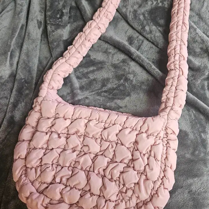 [BUNJANG] COS Quilted Crossbody Bag Pink / 코스 가방 크로스백 메신저백 퀄팅백 핑크 정품 새제품
