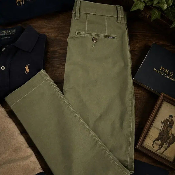 [BUNJANG] Polo Ralph Lauren Stretch Chinos Pants Size 4 (Approx. 30 inch) / 폴로 랄프로렌 스트레치 팬츠 4 약30인치