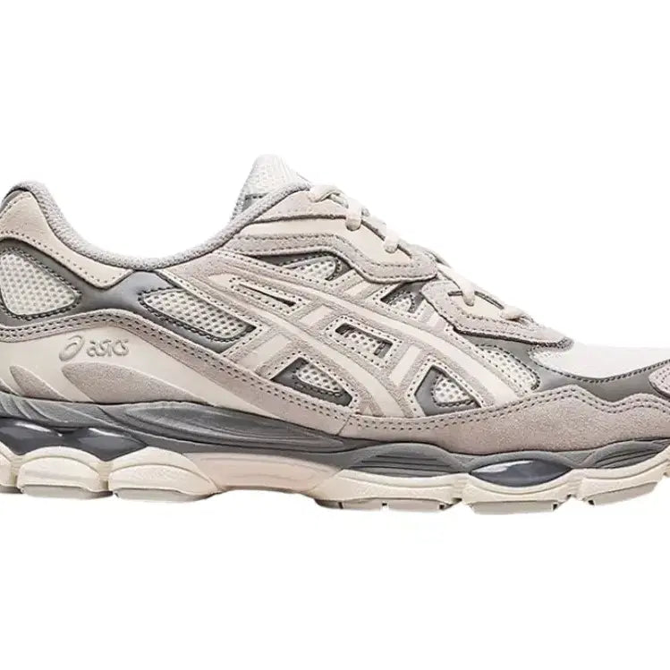 [BUNJANG] ASICS GEL-NYC Cream Oyster Grey Shoes / 새상품 아식스 젤 NYC 크림 오이스터 그레이 260 급매