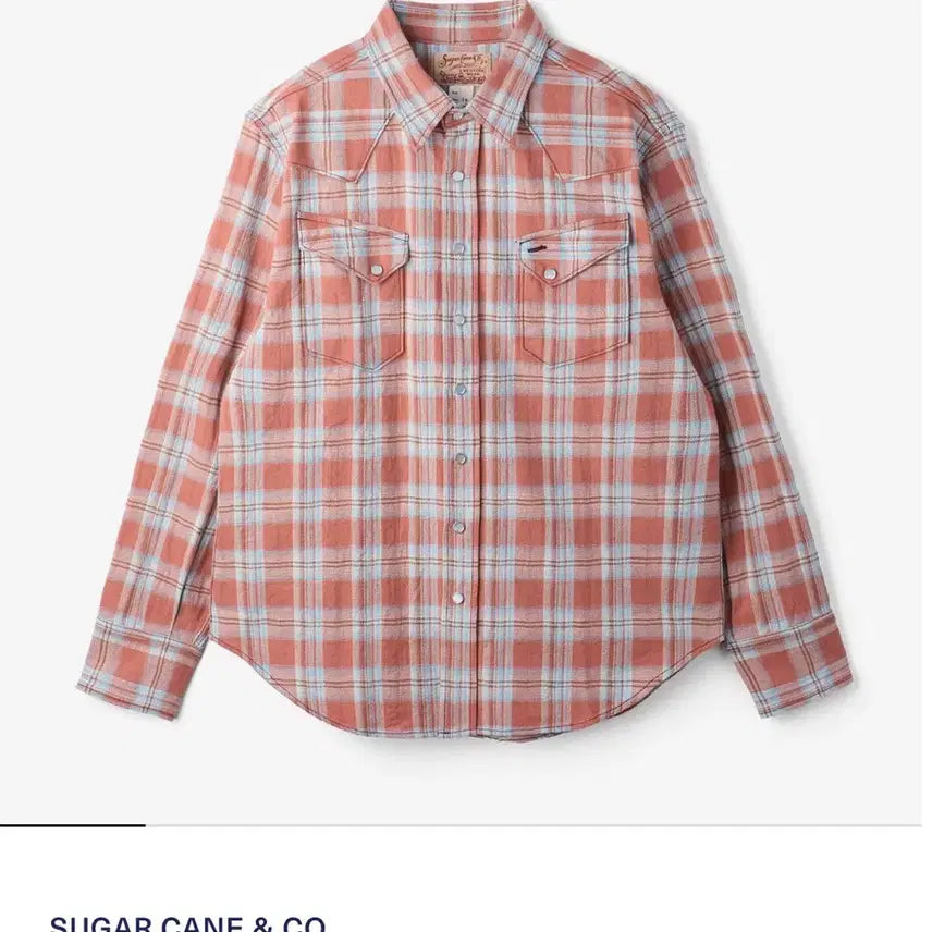 [BUNJANG] Sugarcane Western Checkered Shirt - Size M / 새상품) 슈가케인 웨스턴 체크셔츠 M사이즈