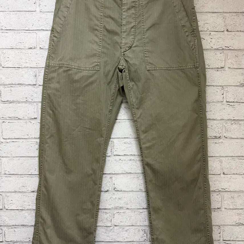[BUNJANG] RRL Herringbone Fatigue Pants 32x30 / 더블알엘 헤링본 퍼티그 팬츠 32x30