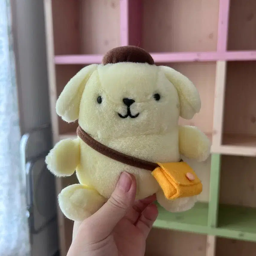 [BUNJANG] Vintage Pompompurin Doll Travel Bag Set / 고전 여행가방 멘 폼폼푸린 인형