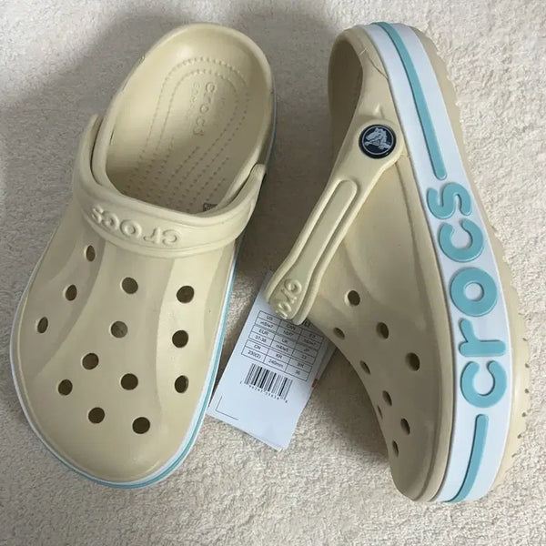 [BUNJANG] Crocs Baya Band Winter White / M6/W8크록스 바야밴드 윈터화이트250사이즈