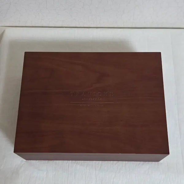 [BUNJANG] Traveche Wooden Jewelry Box Organizer Case / 청담 트라비체 원목 보석함 쥬얼리함 보관함 주얼리케이스