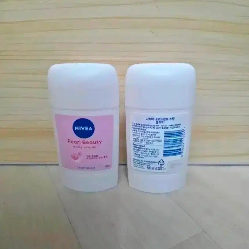 [BUNJANG] Nivea Pearl Beauty Deodorant Stick (2 x 50ml) / 니베아 펄 뷰티 데오드란트 스틱 50ml * 2개
