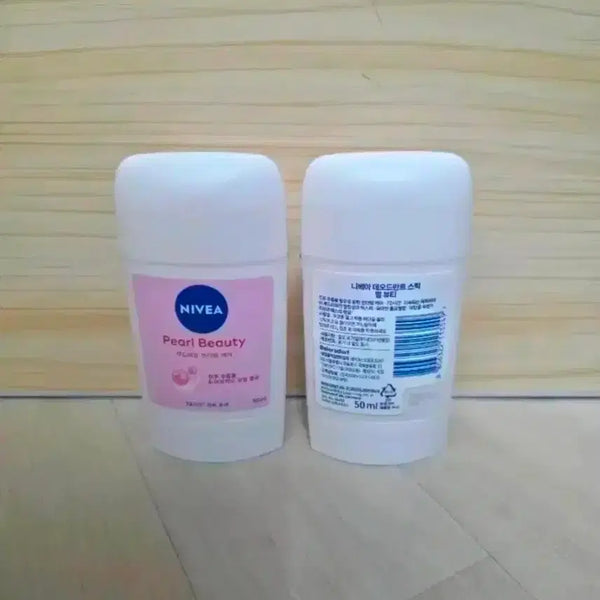 [BUNJANG] Nivea Pearl Beauty Deodorant Stick (2 x 50ml) / 니베아 펄 뷰티 데오드란트 스틱 50ml * 2개