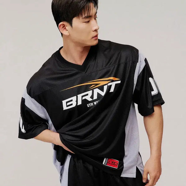 [BUNJANG] Born to Win Jersey Short Sleeve Black / 본투윈 져지 반팔 블랙