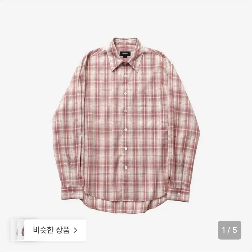 [BUNJANG] 999 Humanity V10 Check Shirt Size S / 새상품) 999휴머니티 v10 체크셔츠 1(S) 사이즈