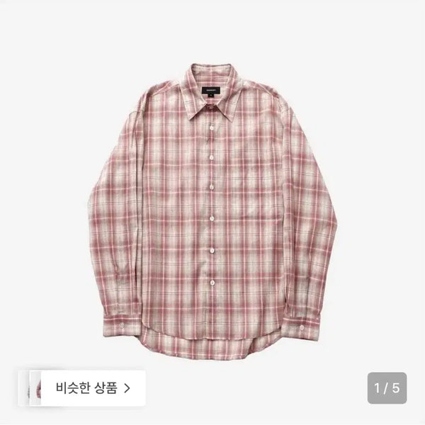 [BUNJANG] 999 Humanity V10 Check Shirt Size S / 새상품) 999휴머니티 v10 체크셔츠 1(S) 사이즈