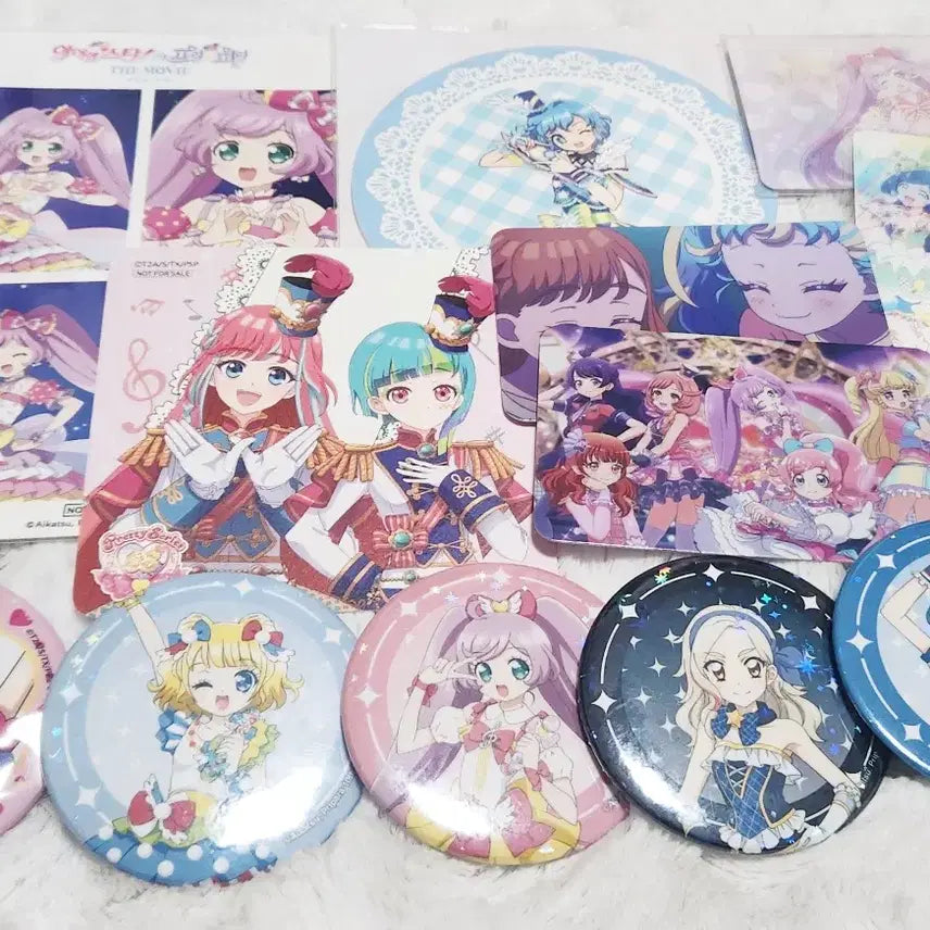 [BUNJANG] PriPara & Aikatsu! Ichigo X Star! Dream Festival! V Square Pop-Up Merchandise Bundle Set / 프리파라 아이엠스타  브이스퀘어 팝업 굿즈 일괄 판매 양도