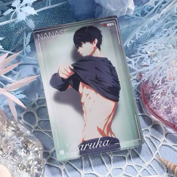 [BUNJANG] Free! Nanase Haruka Acrylic Block / 프리 Free! 나나세 하루카 아크릴 블록