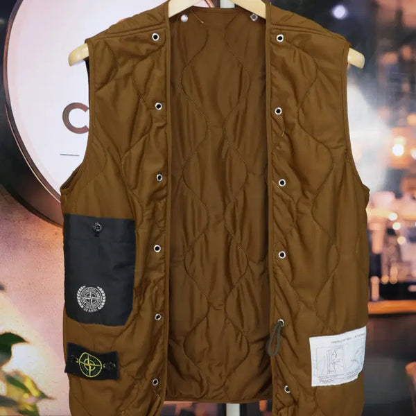 [BUNJANG] Stone Island 30th Anniversary Detachable Quilted Liner Vest M-L / 스톤아일랜드 30주년(30 Anni) 탈부착 퀼팅 라이너 M-L