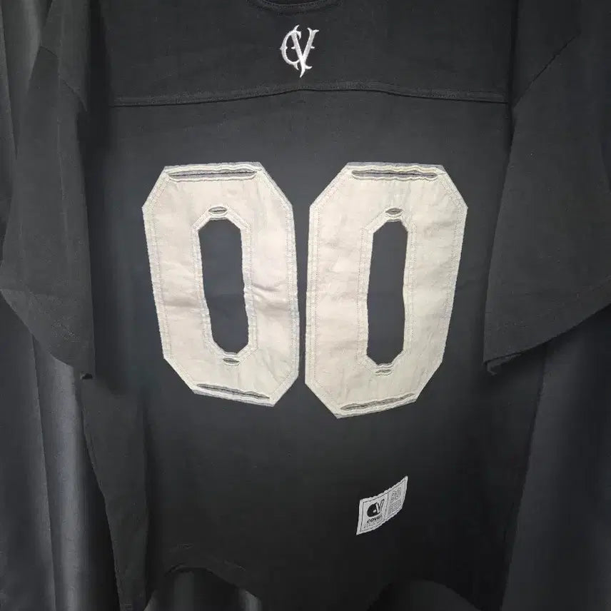 [BUNJANG] Koville Number Short Sleeve T-Shirt Black / 새상품 코빌 넘버 반팔 티셔츠 블랙