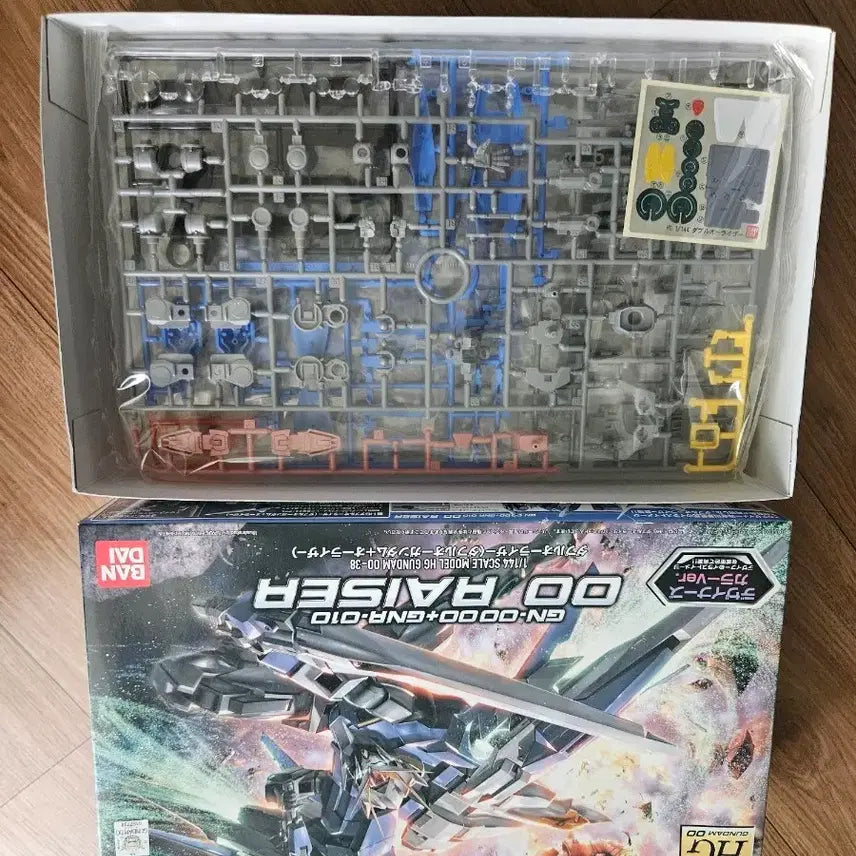 [BUNJANG] Bandai HG 00 Raiser Gundam Plastic Model Kit 1/144 Scale / 반다이 HG 더블오라이저 건담 프라모델