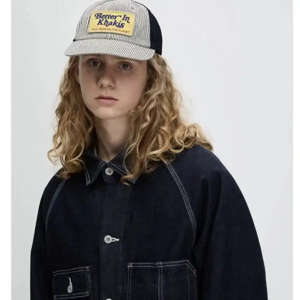 [BUNJANG] Kakis Base Mesh Cap Navy / 카키스 베이스 메쉬 캡 네이비