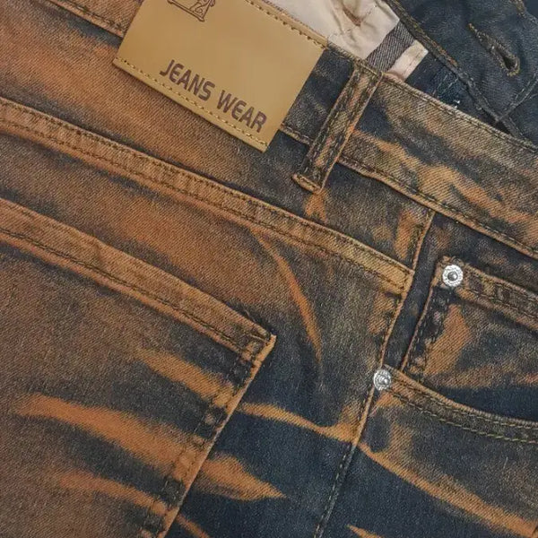 [BUNJANG] Balmain Style Biker Jeans (32") / [해외판] 발망스타일(사방스판) 수입대님 32"(No.259)거의새바지!