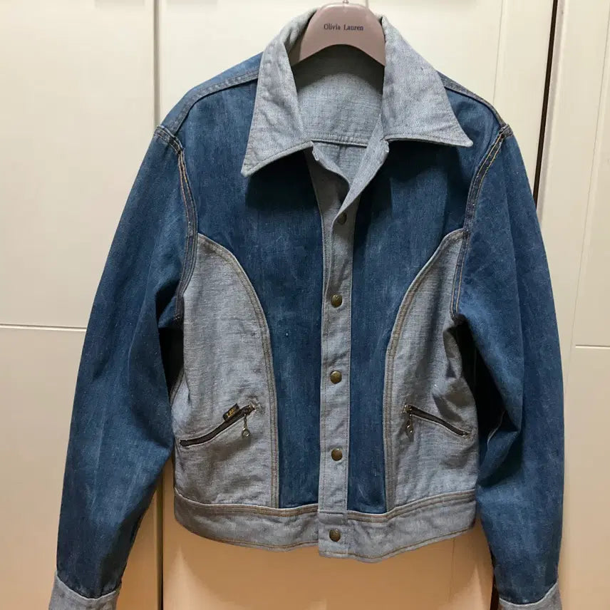 [BUNJANG] Vintage Lee 70s Reversible Denim Jacket / 빈티지 Lee 70s 리버시블 데님자켓