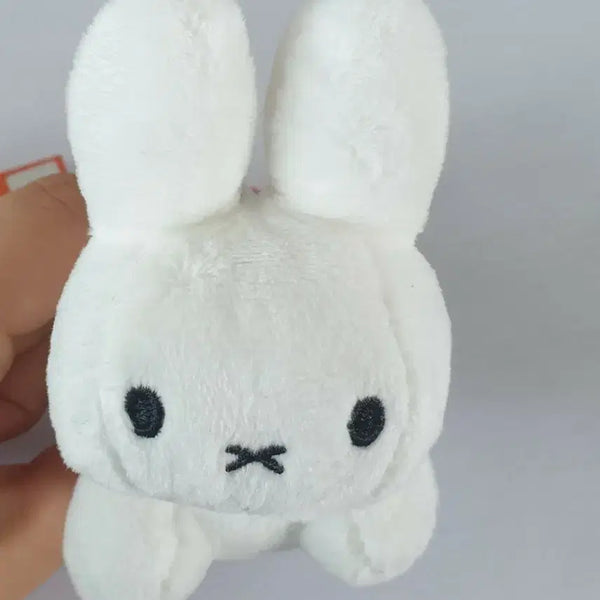 [BUNJANG] Miffy Brunna Family Rabbit White Doll Keychain / 미피 브루나 패밀리 토끼 흰색 인형 키링(8/17까지만판매)