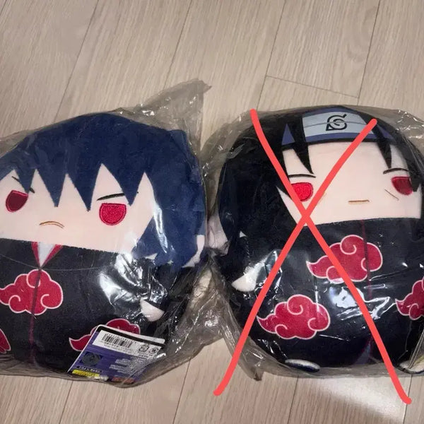 [BUNJANG] Naruto Sasuke Akatsuki Fuwaroring M / (미개봉)나루토 사스케 아카츠키 후와코로링 m