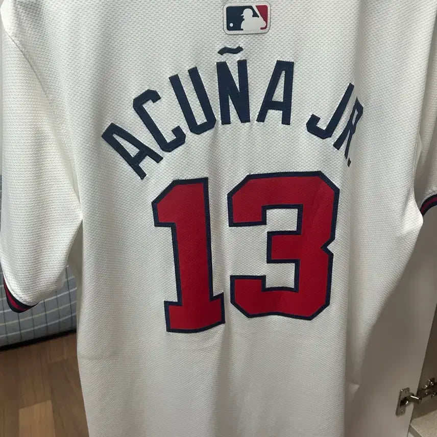 [BUNJANG] MLB Atlanta Braves Ronald Acuña Jr. Authentic Jersey Size 44 / mlb 아쿠냐 주니어 어센틱 유니폼