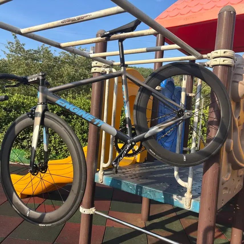 [BUNJANG] Engine11 Frame Set (Gunmetal, Size S) with Brakes / 엔진11 건메탈 반차 (브레이크 있음)