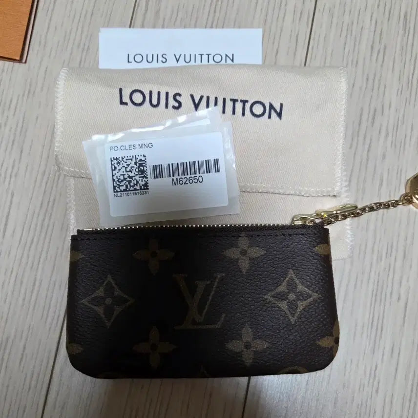 [BUNJANG] Louis Vuitton Monogram Key Pouch M62650 / 새상품~루이비통 모노그램 키파우치 M62650