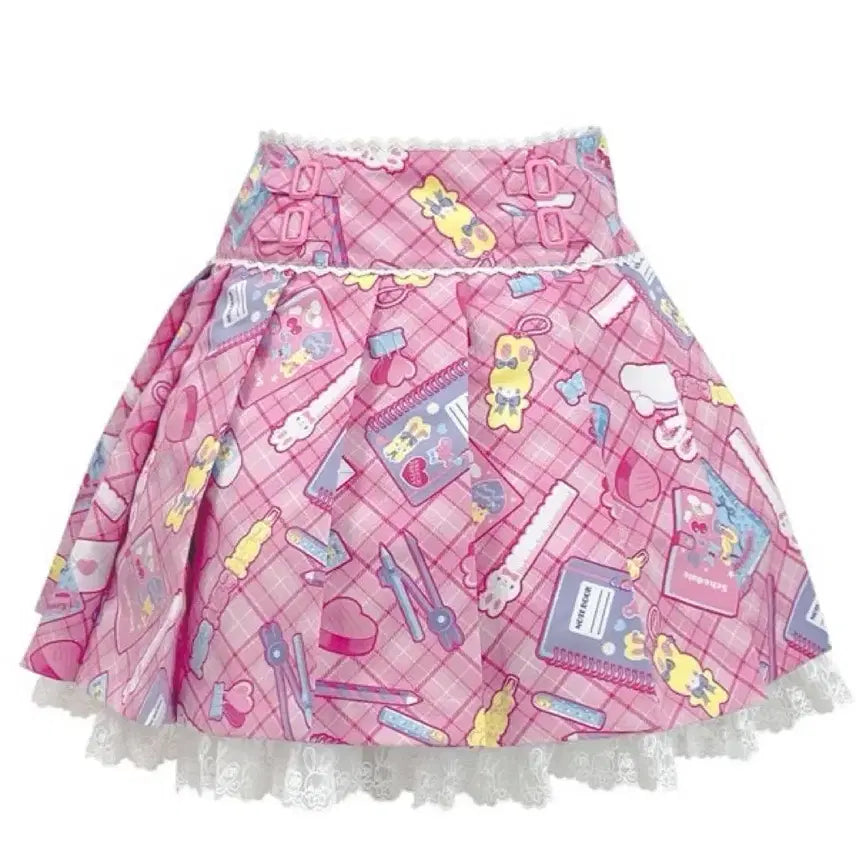 [BUNJANG] Angelic Pretty Fancy Stationery Skirt / 엔젤릭 프리티 - 팬시 스테이셔너리 스커트