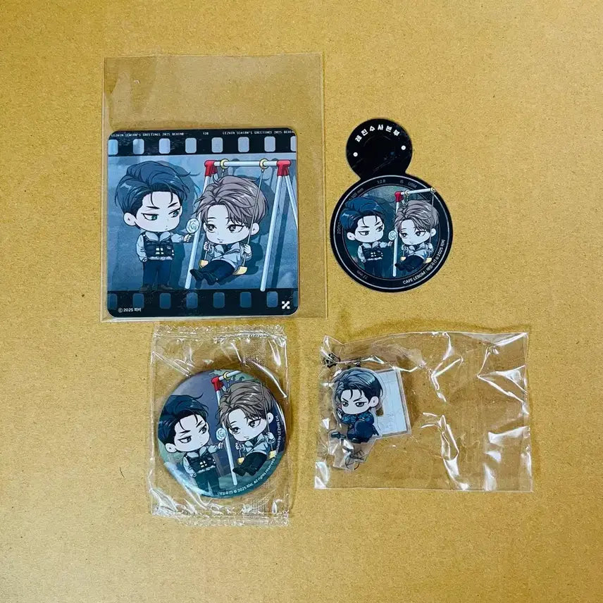 [BUNJANG] Haebing Gokseon Rebom Coaster Badge Mini Acrylic / 해빙곡선 레봄 아밝 코스터 뱃지 미니아크릴