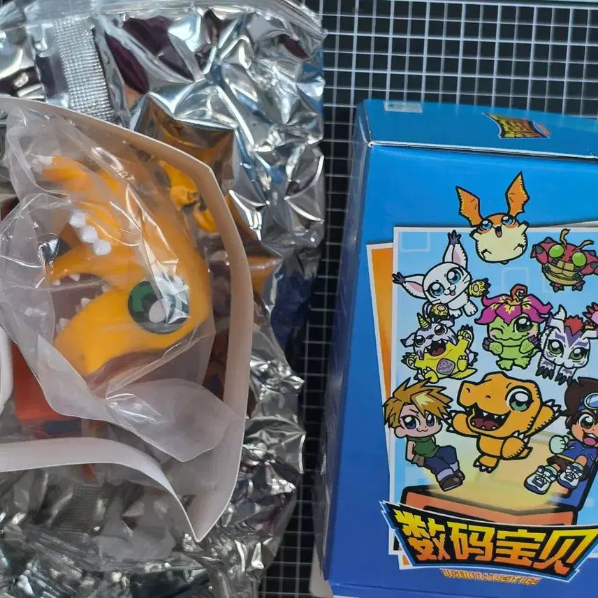 [BUNJANG] Digimon Adventure Buchicov Collaboration Figure (Agumon) - New / [새상품] 디지몬 어드벤처 부쿠부 콜라보 피규어 (아구몬)