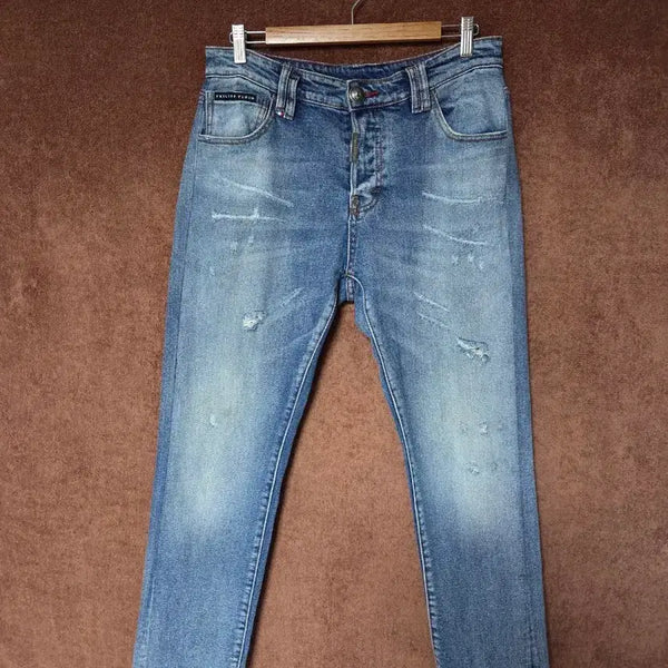 [BUNJANG] Philipp Plein Super Straight Cut Jeans / 필립플레인 청바지 수퍼 스트레이트 컷 32