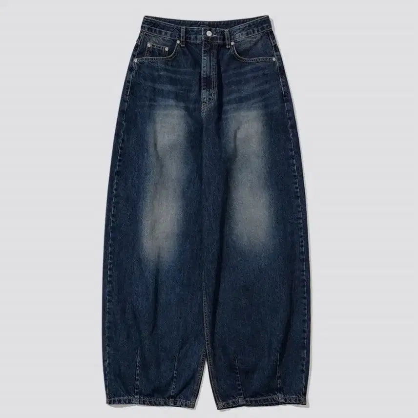 [BUNJANG] In Tempo Mood Lazy Boy Balloon Fit Denim Deep Blue / [M]인템포무드 레이지보이 벌룬 핏 데님_딥블루