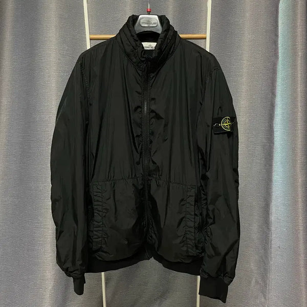 [BUNJANG] Stone Island Crinkle Reps Bomber Jacket / [ XL ] 스톤아일랜드 크링클랩스 봄버 자켓 바람막이