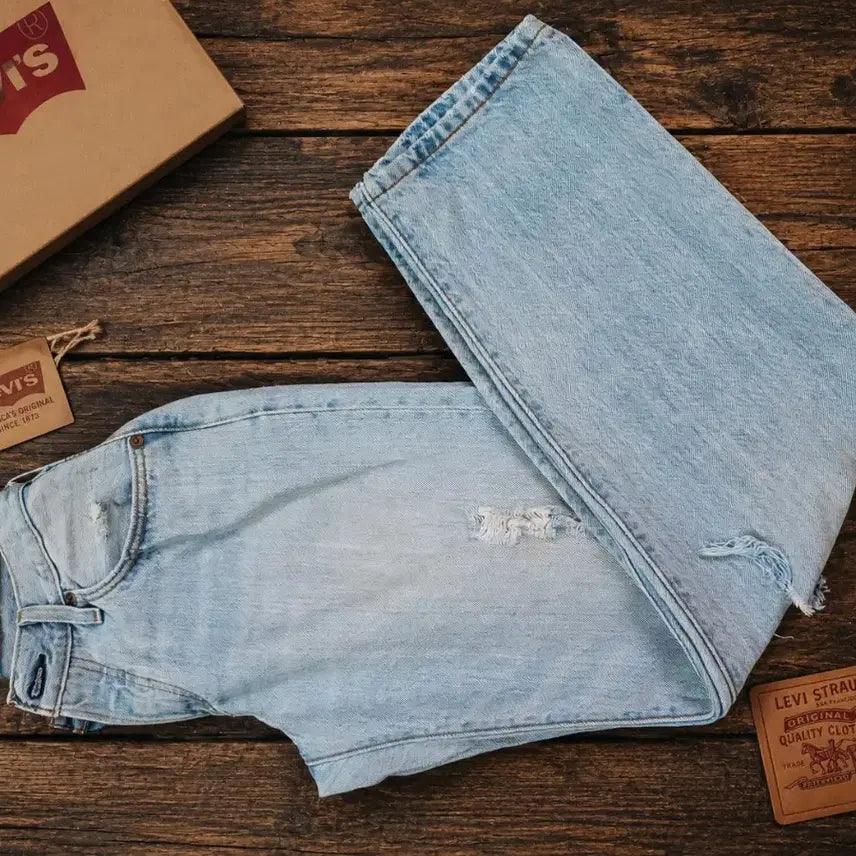 [BUNJANG] Levi's 501 CT Vintage Washed Denim Pants Size 26 / 리바이스 501CT 빈티지 워싱 데님 팬츠 26인치