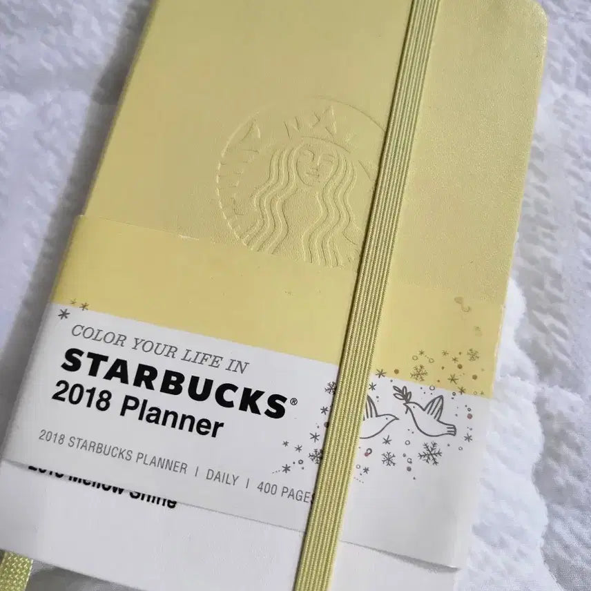 [BUNJANG] Starbucks 2018 Planner Yellow / 스타벅스 2018 플래너 옐로우