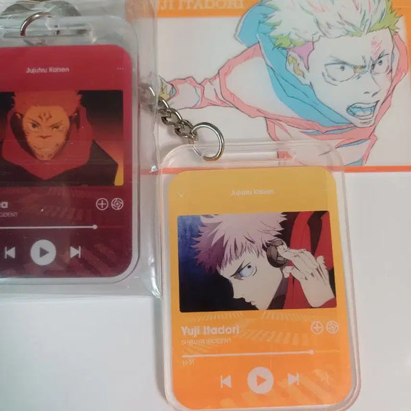 [BUNJANG] Jujutsu Kaisen Player Style Keyring Bundle Set / 주술회전 팝업 플레이어풍 키링