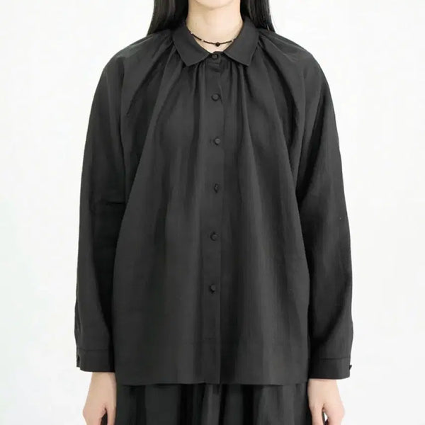 [BUNJANG] Eunoia Mone Blouse - Black / 유노이아 mone 블라우스-블랙