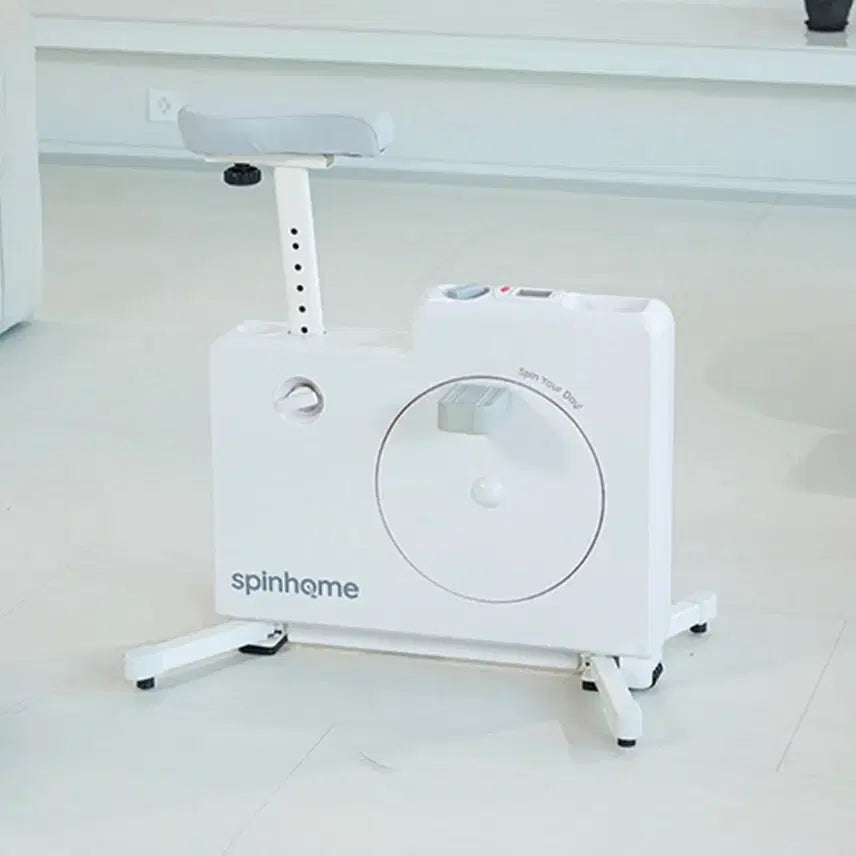 [BUNJANG] SpinHome Indoor Exercise Bike White / 스핀홈 실내자전거 화이트